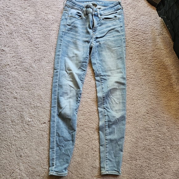 American Eagle Jeggings size 0 Reg EUC - Picture 2 of 6